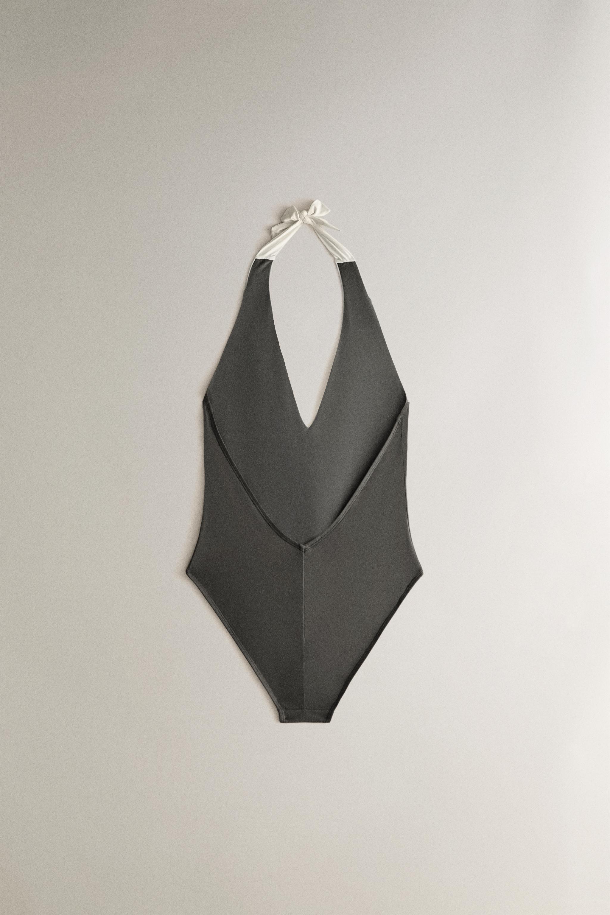 HALTER TIE BEACH SWIMSUIT